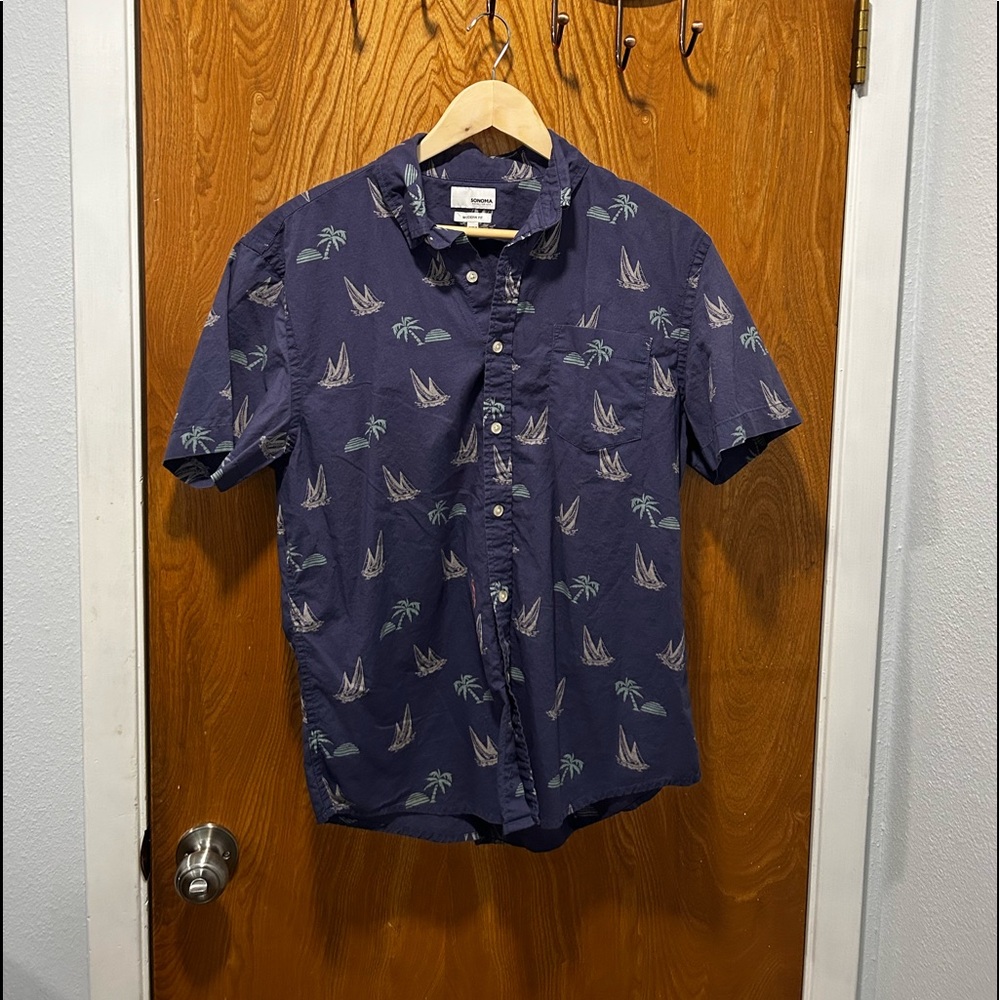 Sonoma Shirts | Sonoma Hawaiian Camp Shirt-M